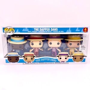 Funko Pop Disney Parks The Dapper Dans 4 Pack D23 Expo 2019 Exclusive VAULTED